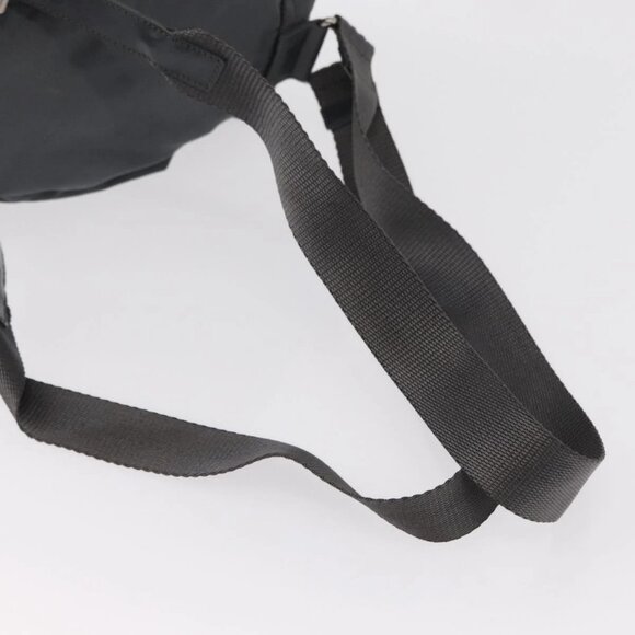 PRADA Backpack Nylon Gray Silve main image 5